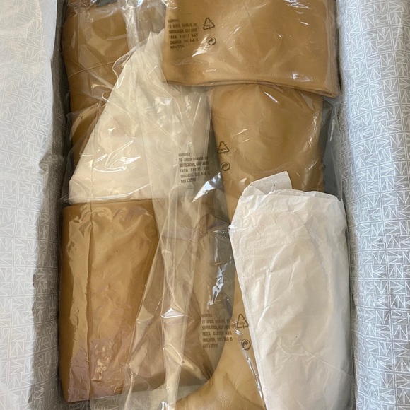 Tamara Mellon Tall Boots in Chamois - Picture 2 of 9